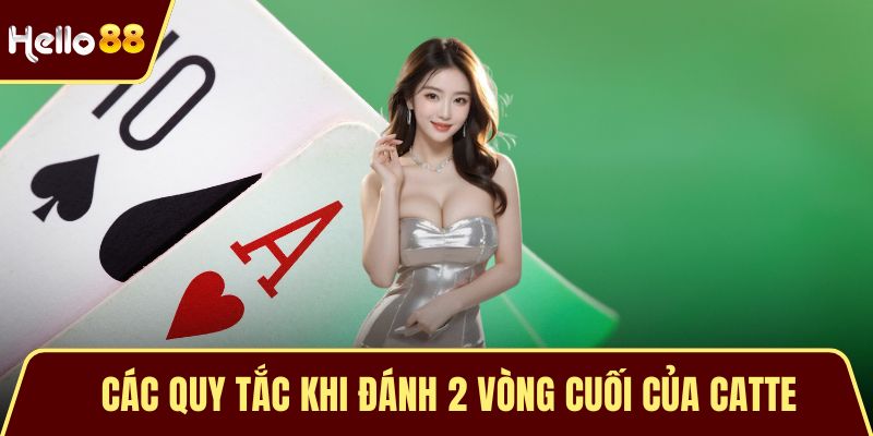 Bài Catte Ăn Tiền Và Cách Chơi Từ A Đến Z Dành Cho Newbie Các quy tắc khi đánh 2 vòng cuối của catte